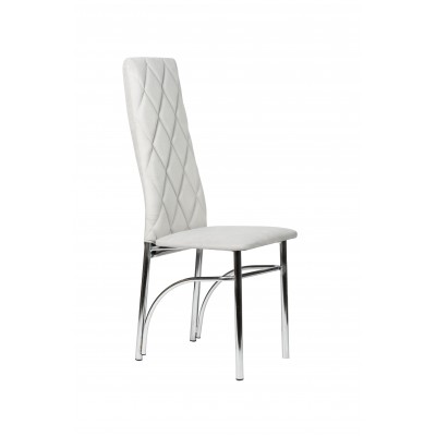 Стул ВВР Арни серый, велюр